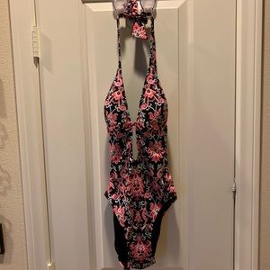 Kate Spade One Piece Black Swimwear
